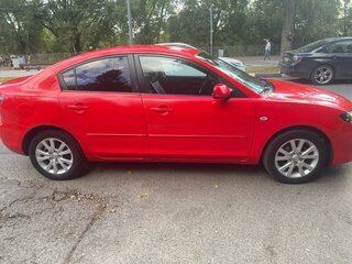2006 Mazda 3 I (BK) Рестайлинг, красный, 360000 рублей, вид 3