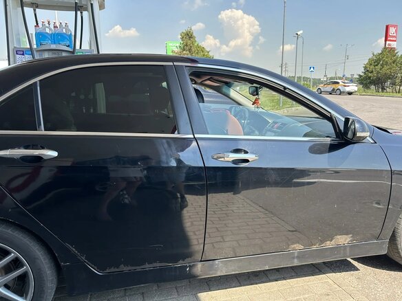 2007 Honda Accord VII Рестайлинг, чёрный - вид 10