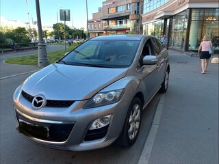 2012 Mazda CX-7 I Рестайлинг, серый, 990000 рублей, вид 1