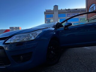 2008 Citroen C4 I Рестайлинг, синий, 450000 рублей, вид 3