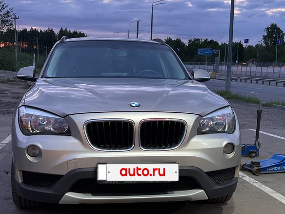 2013 BMW X1 18i I (E84) Рестайлинг, бежевый, 1300000 рублей