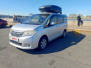 2011 Nissan Serena IV (C26), серебристый, 1100000 рублей, вид 2
