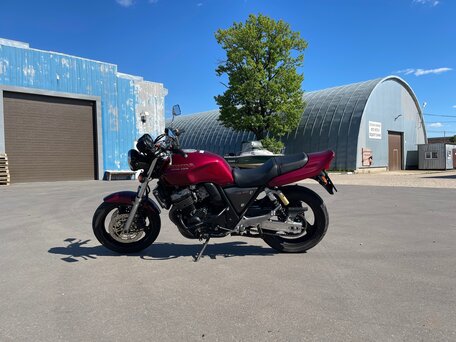 1999 Honda CB 400 Super Four, красный, 300000 рублей, вид 1