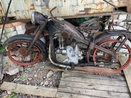 1951 BMW R 35, чёрный, 325000 рублей, вид 1