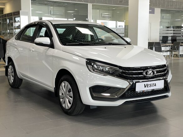 2026 Lada (ВАЗ) Vesta I Рестайлинг (NG), белый, 1730000 рублей - вид 2