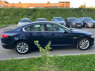 2014 Jaguar XF I Рестайлинг, синий, 1205000 рублей, вид 5