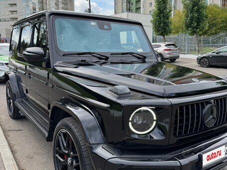 2021 Mercedes-Benz G-Класс AMG 63 AMG II (W463), чёрный, вид 4