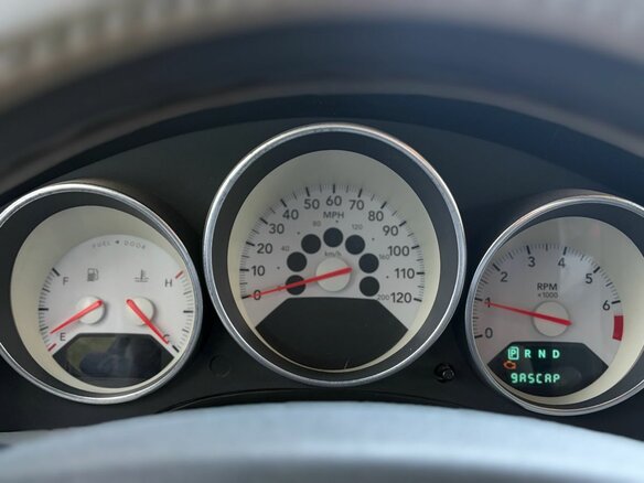 2007 Dodge Caliber I, красный, 650000 рублей - вид 11
