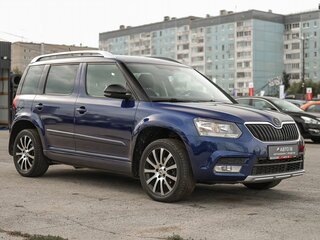 2016 Skoda Yeti I Рестайлинг, синий, 1159000 рублей, вид 4