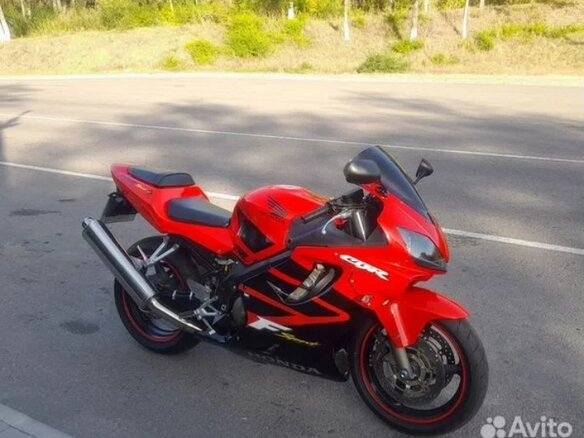 2002 Honda CBR 600F, красный, 550000 рублей