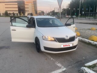 2017 Skoda Rapid I, белый, 420000 рублей, вид 4