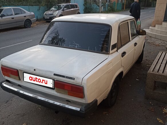 2008 Lada (ВАЗ) 2107, белый, 160000 рублей - вид 5