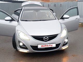 2011 Mazda 6 II (GH) Рестайлинг, серебристый, 1000000 рублей, вид 3