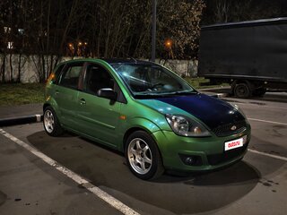 2006 Ford Fiesta Mk5, зелёный, 200000 рублей, вид 5