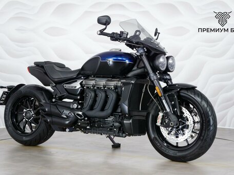 2024 Triumph Rocket 3, чёрный, 2599000 рублей, вид 5