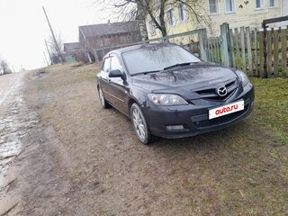 2008 Mazda 3 I (BK) Рестайлинг, чёрный, 500000 рублей, вид 2