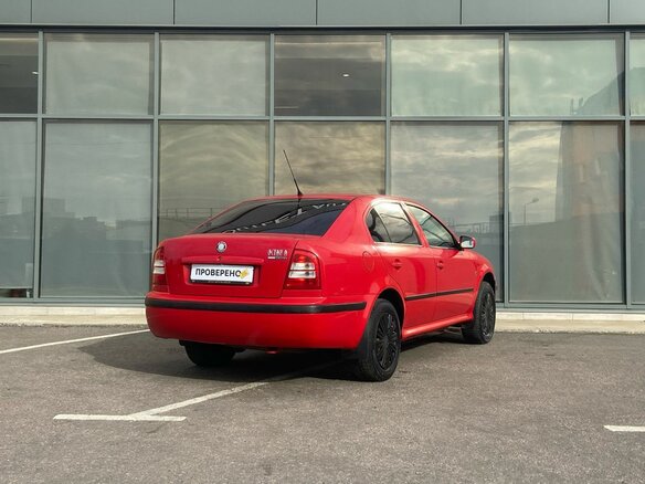 2008 Skoda Octavia I (A4) Рестайлинг, красный, 322000 рублей - вид 3