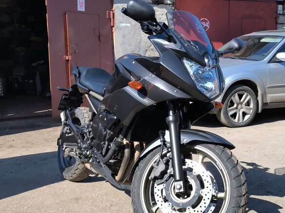 2009 Yamaha XJ6 (FZ6R), чёрный, 350000 рублей