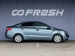 2012 Kia Rio 5-speed III, голубой, 770000 рублей, вид 5