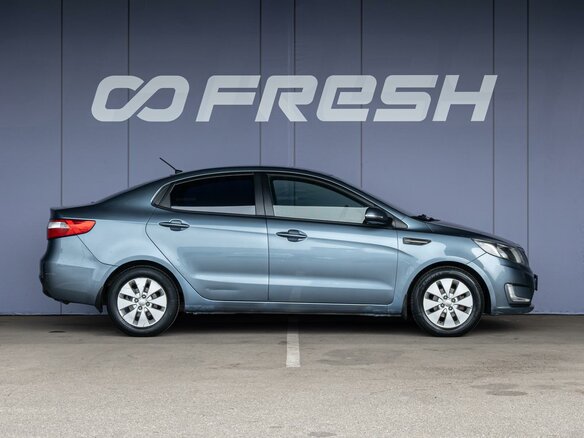 2012 Kia Rio 5-speed III, голубой - вид 4