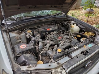 2002 Subaru Forester I Рестайлинг, серебристый, 525000 рублей, вид 3