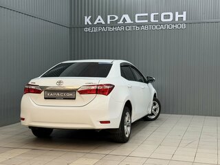 2013 Toyota Corolla XI (E160, E170, E180), белый, 1229000 рублей, вид 2