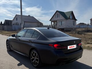 2021 BMW 5 серии 530d xDrive VII (G30/G31/G38) Рестайлинг, чёрный, 7150000 рублей, вид 5