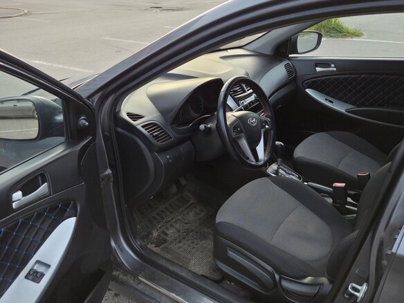 2012 Hyundai Solaris I, серый - вид 5