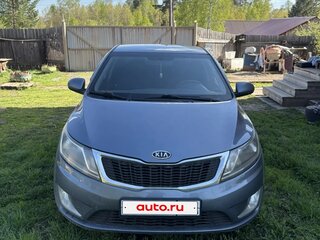 2012 Kia Rio 4-speed III, голубой, 750000 рублей, вид 1