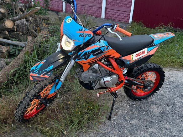2024 Kayo Evolution YX140EM, оранжевый, 80000 рублей - вид 1