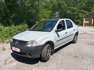 2008 Renault Logan I, серебристый, 190000 рублей, вид 1