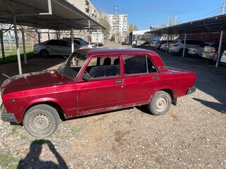 2007 Lada (ВАЗ) 2107, пурпурный, 115000 рублей, вид 4