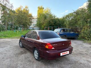 2008 Kia Spectra I Рестайлинг 2, красный, 260000 рублей, вид 4