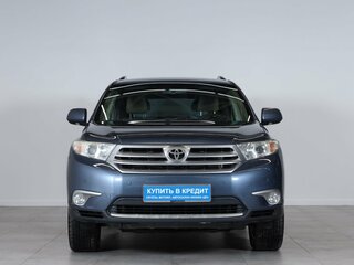 2013 Toyota Highlander II (XU40) Рестайлинг, голубой, 2499000 рублей, вид 2