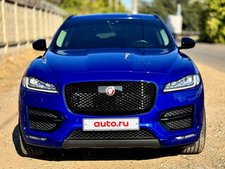 2018 Jaguar F-Pace I, синий, 3300000 рублей, вид 1
