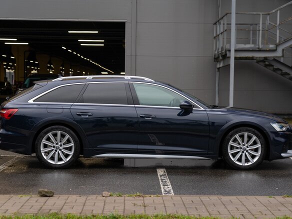 2020 Audi A6 allroad 45 TDI IV (C8), синий, 5450000 рублей - вид 3