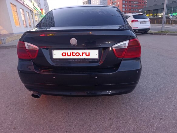 2008 BMW 3 серии 318i V (E90/E91/E92/E93), чёрный, 780000 рублей - вид 10