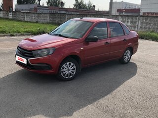 2019 Lada (ВАЗ) Granta I Рестайлинг, красный, 450000 рублей, вид 1
