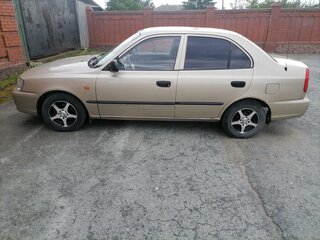 2005 Hyundai Accent ТагАЗ II, бежевый, 250000 рублей, вид 2