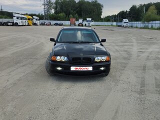 1999 BMW 3 серии 318i IV (E46), чёрный, 420000 рублей, вид 1