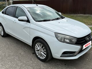2016 Lada (ВАЗ) Vesta I, белый, 620000 рублей, вид 1