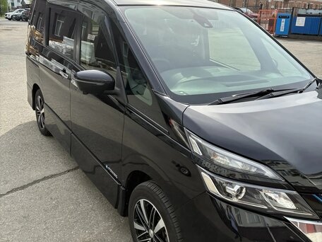 2019 Nissan Serena V (C27) Рестайлинг, чёрный, 1990000 рублей, вид 3