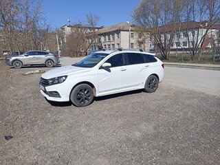 2019 Lada (ВАЗ) Vesta SW I, белый, 1050000 рублей, вид 1