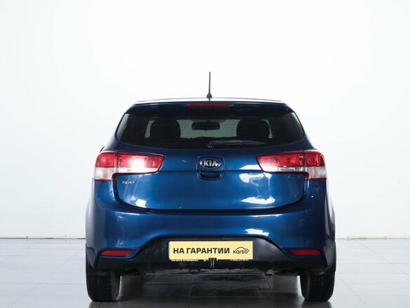 2015 Kia Rio III, синий, 799000 рублей - вид 4