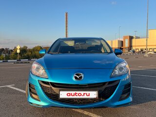 2011 Mazda 3 II (BL), голубой, 750000 рублей, вид 1