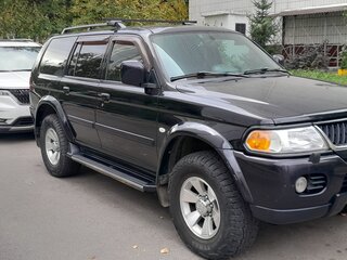 2007 Mitsubishi Pajero Sport I Рестайлинг, чёрный, 1300000 рублей, вид 4