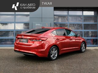 2018 Hyundai Elantra VI (AD), красный, 1363800 рублей, вид 3