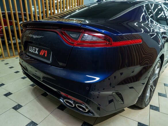 2019 Kia Stinger I, синий, 2750000 рублей - вид 7