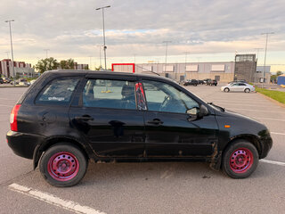 2011 Lada (ВАЗ) Kalina I, чёрный, 125000 рублей, вид 3