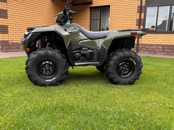 2025 Suzuki KingQuad 750, зелёный, 1590000 рублей - вид 9